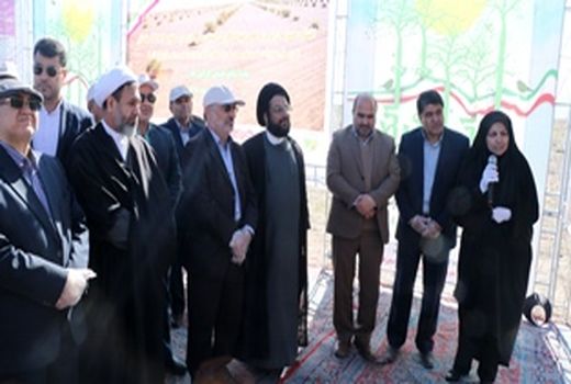 در روز درختکاری سال جاری ده طرح نهالکاری در سطح 2281 هکتار به بهره برداری رسید