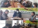 برگزاری جلسه هماهنگی وساماندهی و نحوه توزیع جو و نهاده های دامی در بین عشایر