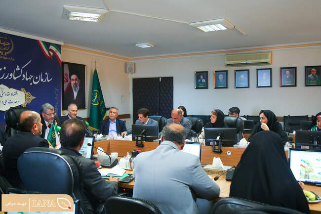 نشست خبری رئیس سازمان جهاد کشاورزی استان تهران