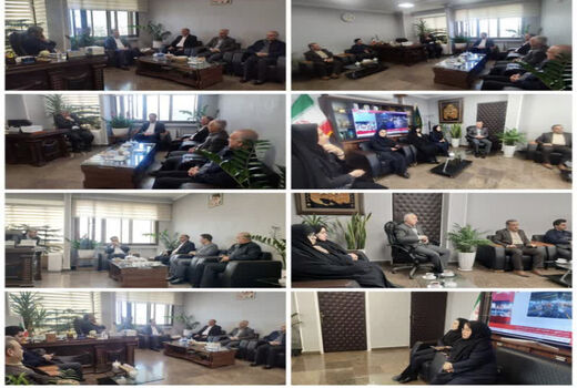 دیدار مدیر و کارکنان « شرکت  خدمات حمایتی کشاورزی تهران» با رئیس سازمان جهاد کشاورزی استان تهران 
