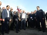 کلنگ زنی پالایشگاه فرآوری خرما در کشت و صنعت فارابی