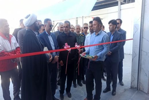 افتتاح طرح بسته‌بندی خرما و سردخانه مواد غذایی در فراشبند