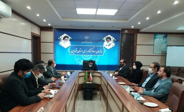 اولین جلسه کاری رییس جدید سازمان جهاد کشاورزی استان قزوین برگزار شد