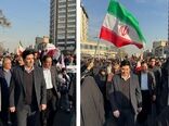 حضور در اجتماع بزرگ همبستگی ملی علیه اقدامات تروریستی