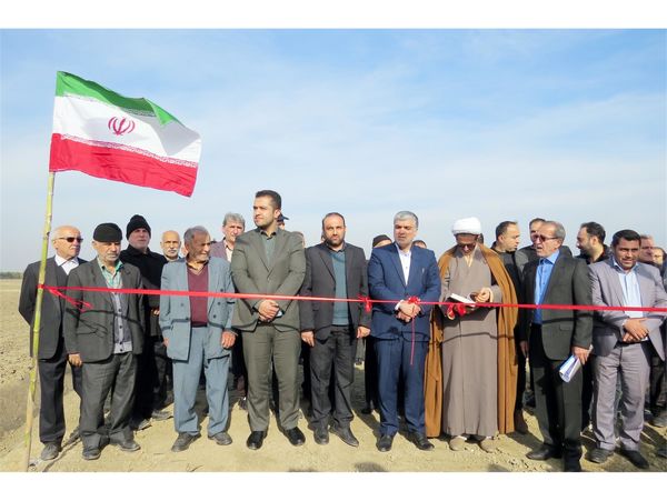 افتتاح طرح تجهیز و نوسازی 25 هکتار شالیزار قائم شهر/اعتبار 15 میلیاردی