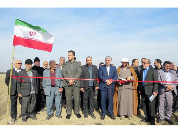 افتتاح طرح تجهیز و نوسازی 25 هکتار شالیزار قائم شهر/اعتبار 15 میلیاردی