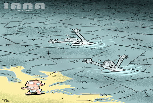 کمبود پوشک دغدغه جدید قشر آسیب پذیر -کارتون علیرضا پاکدل 