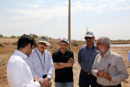 کارشناسان فائو از مناطق سیل‌زده استان خوزستان بازدید کردند