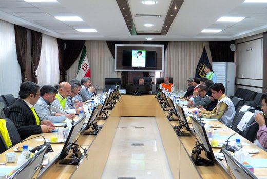 مانور پدافند غیرعامل در سازمان جهاد کشاورزی خراسان شمالی برگزار شد