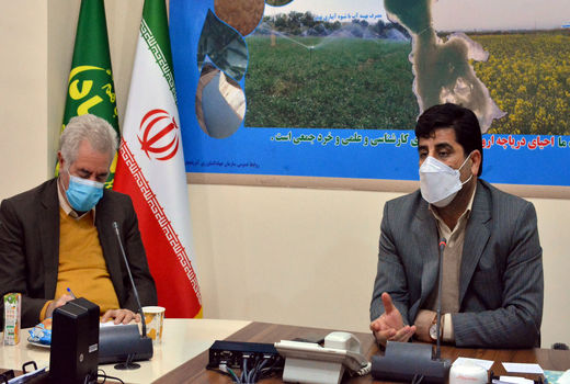  اتمام پروژه شبکه آبیاری پایاب قلی بیگلو شهرستان خدآفرین تا انتهای سال جاری