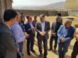 بازدید  وزیر جهاد کشاورزی از دامداری پرورش گوسفند پرواری و داشتی منطقه قارلق شهر حصار گرمخان