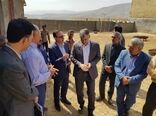 بازدید  وزیر جهاد کشاورزی از دامداری پرورش گوسفند پرواری و داشتی منطقه قارلق شهر حصار گرمخان