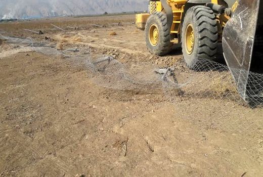 قلع و قمع تغییر کاربری غیر مجاز در اراضی مرودشت