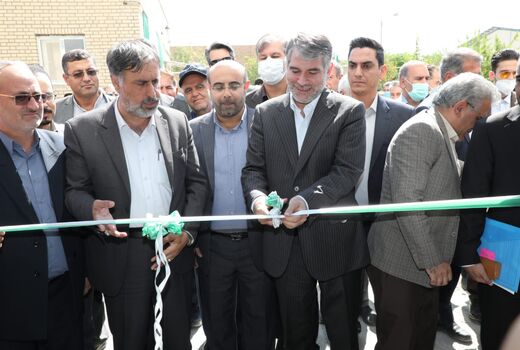 بهره برداری از کارخانه فرآورده گیاهان دارویی شرکت ‏اکسیر روشنایی حیات شهرستان شیروان 