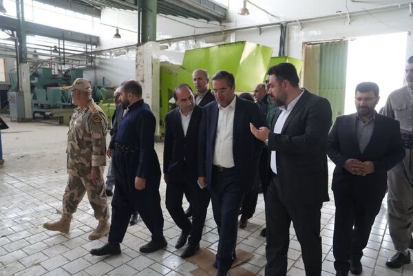 استاندار آذربایجان‌غربی پیگیر راه‌اندازی مجدد کارخانه شهد سردشت