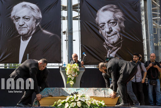برگزاری مراسم ترحیم استاد عزت الله انتظامی