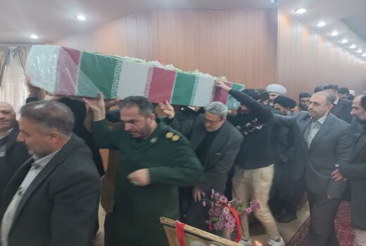 افتخار میزبانی سازمان جهاد کشاورزی استان قزوین از یک شهید گمنام دفاع مقدس