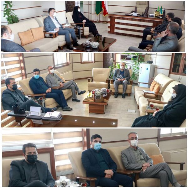 دیدار رئیس مرکز توسعه مکانیزاسیون کشاورزی وزارت جهاد کشاورزی با رییس سازمان جهاد کشاورزی استان قزوین