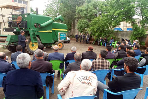 کارگاه آموزش مهارتی سرویس و تنظیمات ادوات برداشت غلات در آذربایجان شرقی برگزار شد