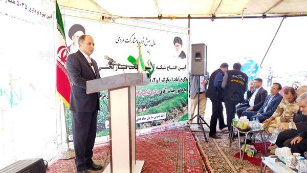 بهره برداری همزمان از 5035 هکتار از اراضی محدوده طرح شبکه فرعی آبیاری و زهکشی غرب و شمال غرب کشور 