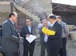 بازدید معاون استاندار و فرماندار شهرستان میاندوآب از روند احداث کارخانه تولید کود آلی و اُرگانیک کوی رابری این شهرستان 