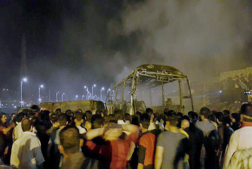 مجروحان حادثه‌ی سنندج به بیمارستانهای عمومی منتقل شدند