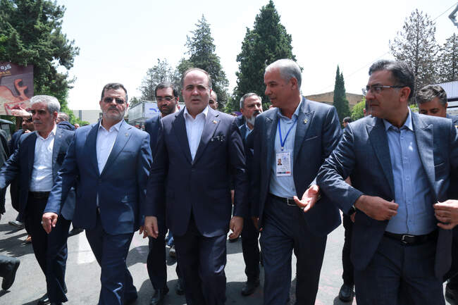  بازدید وزیر جهاد کشاورزی از سی و دمین نمایشگاه بین المللی صنایع کشاورزی 