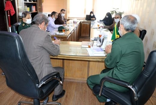 دیدار فرماندهان بسیج ادارات و بسیج مهندسی کشاورزی و منابع طبیعی استان با رئیس سازمان جهاد کشاورزی استان کرمان