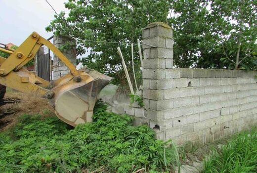 قلع و قمع داوطلبانه 5 بنای غیرمجاز در بابل