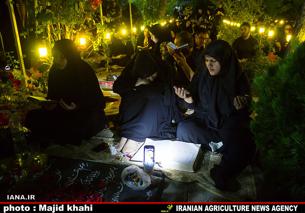  شب نوزدهم ماه رمضان دربهشت زهرا (س)