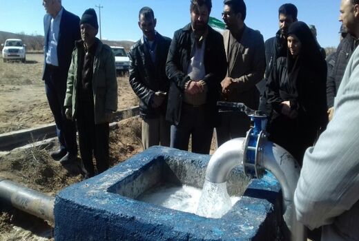 افتتاح طرح  آبیاری کم فشار شهرستان سربیشه در دهه فجر