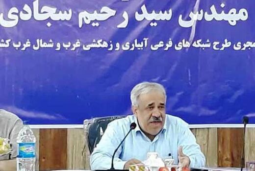 افزایش تولید محصولات کشاورزی با اجرای  شبکه های فرعی آبیاری و زهکشی