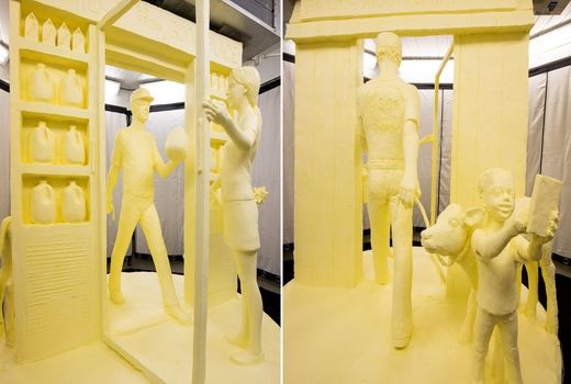 رونمایی از مجسمه کره‌ای در نمایشگاه نیویورک