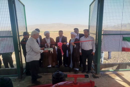 افتتاح پروژه آبیاری قطره‌ای به مساحت ۷۸۲ هکتار در دشت قره‌بلاغ شهرستان جلفا