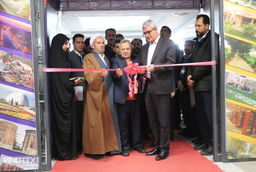 گشایش دوازدهمین نمایشگاه تخصصی کشاورزی و صنایع غذایی ربع رشیدی در مراغه