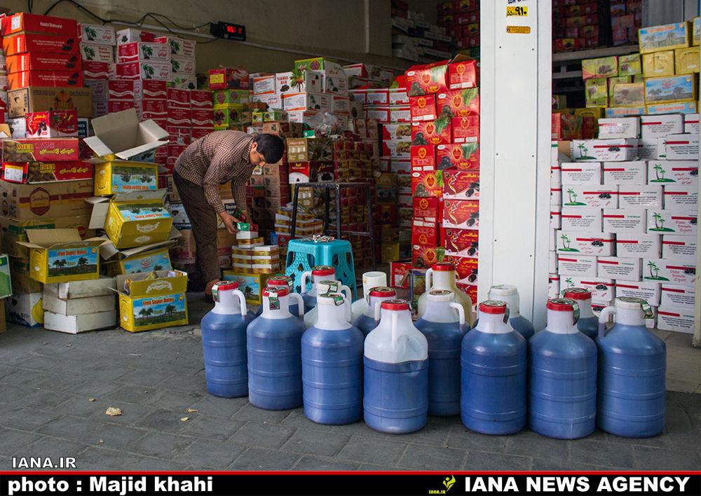 بازار خرما در تهران